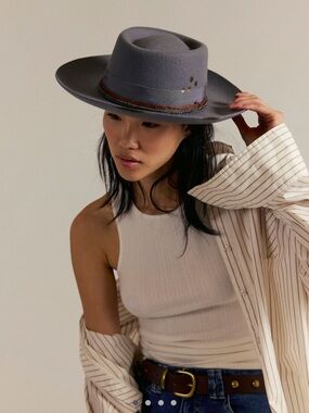 NWT Free People Cosmic Roundtop Hat Size M